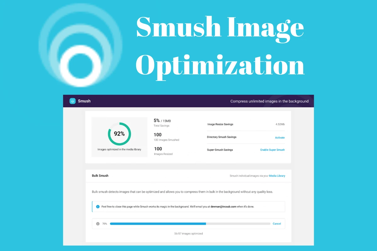 Wp Smush plugin